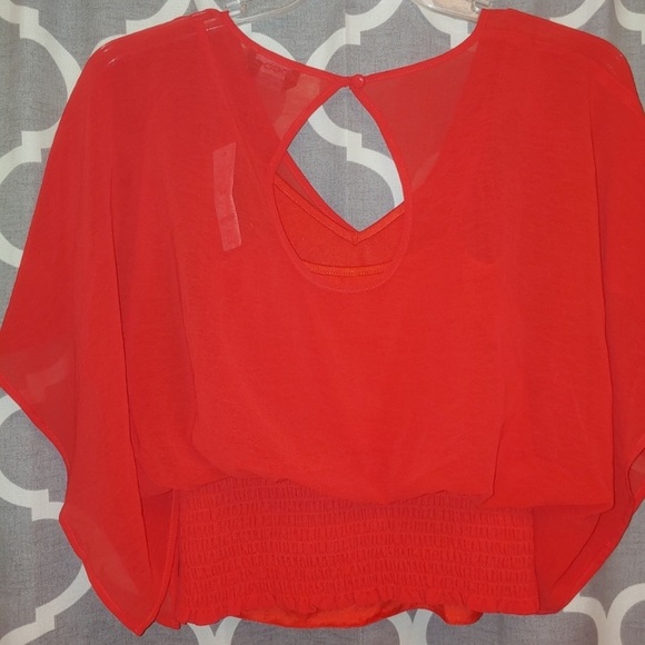 🍀🌷🎈bebe kimono smocked top💗RARE! - Picture 4 of 4